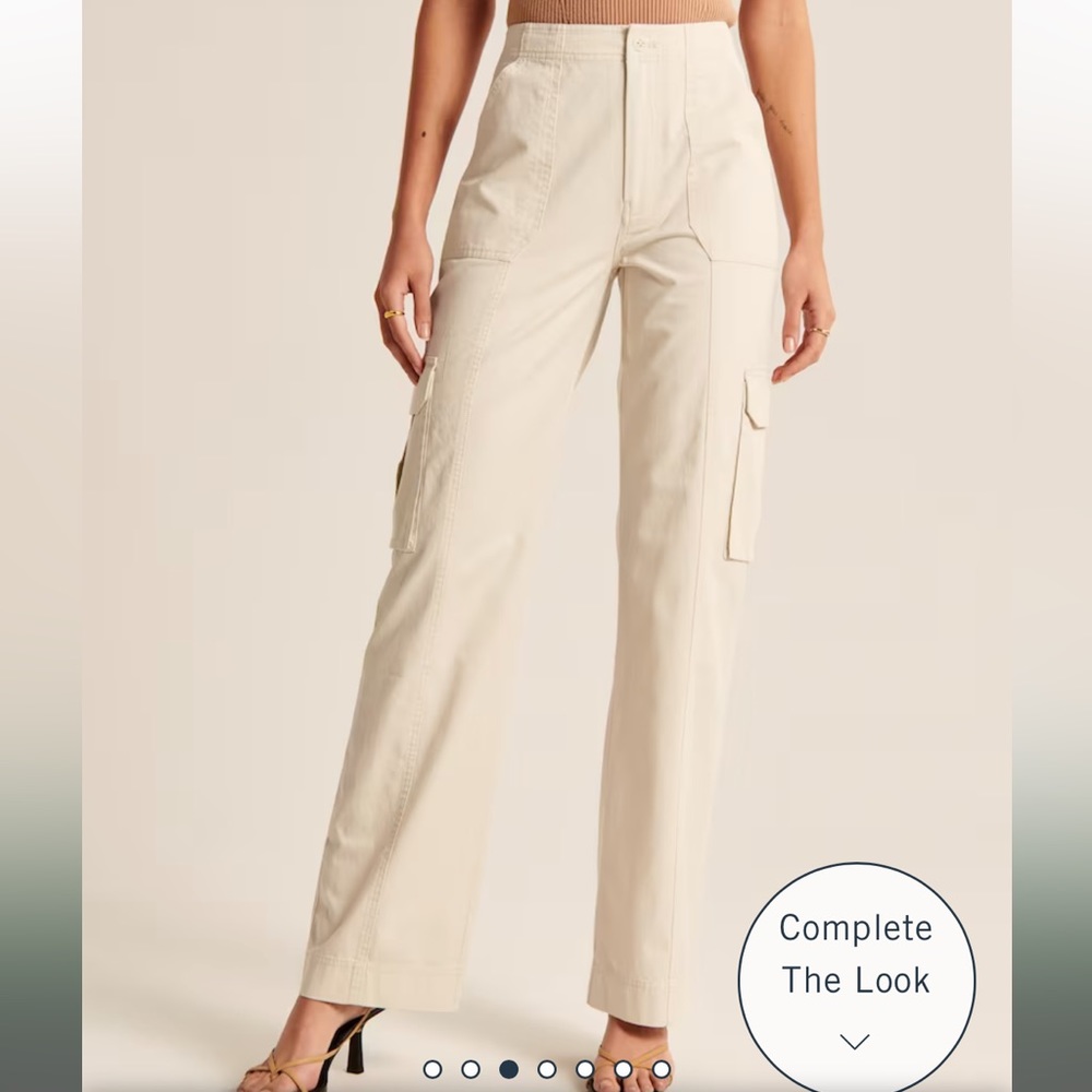 Abercrombie relaxed cargo pants